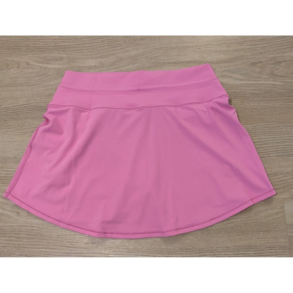 NWOT Vuori Daily Skirt L Azalea Pink Skort Tennis Pickleball Athleisure VW3102 - Picture 4 of 13